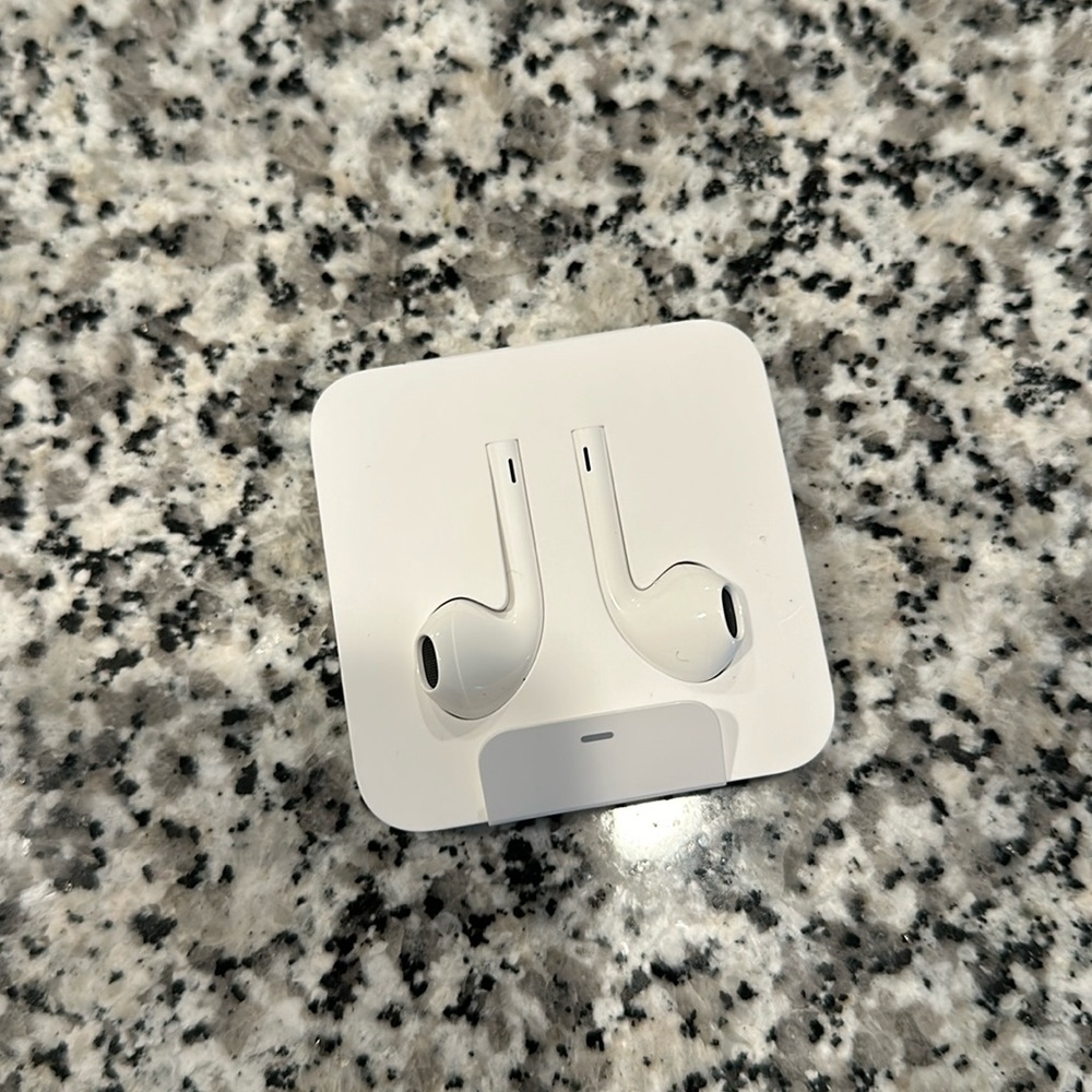 Apple Headphones. Brand New (w/o tags), Authentic from Apple. Wired.